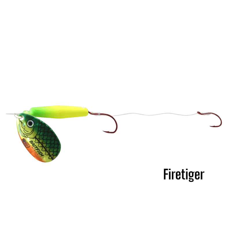 Load image into Gallery viewer, NORTHLAND SPINNERS Firetiger Northland Baitfish Floating Rig
