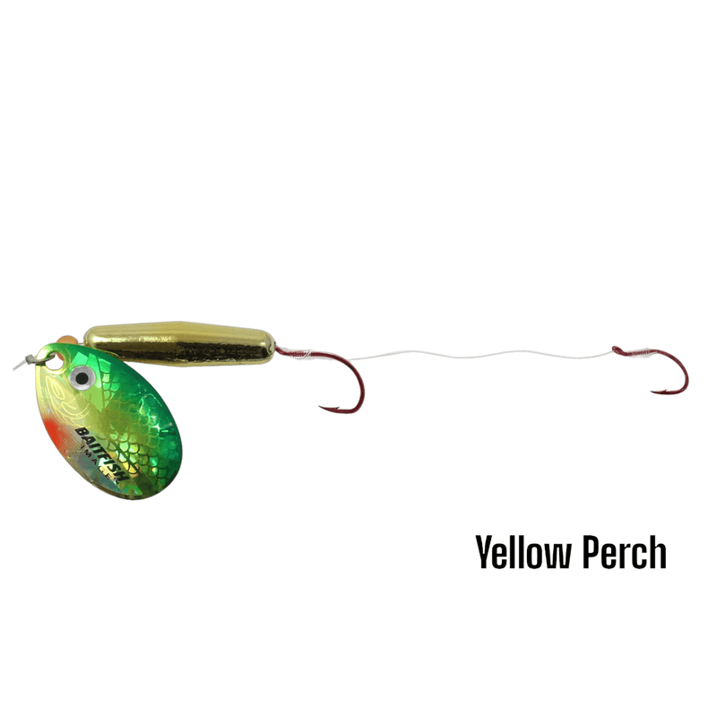 Load image into Gallery viewer, NORTHLAND SPINNERS Yellow Perch Northland Baitfish Floating Rig

