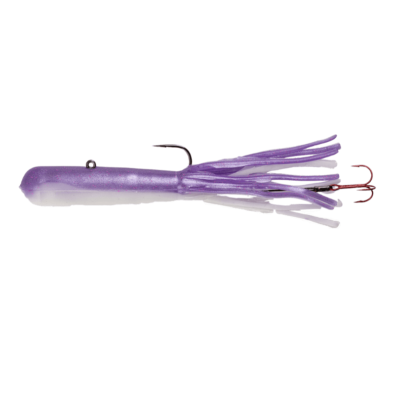 Load image into Gallery viewer, NORTHLAND TUBE HEAD JIGS 1oz / Purple White Northland Level-Head Predator Tube
