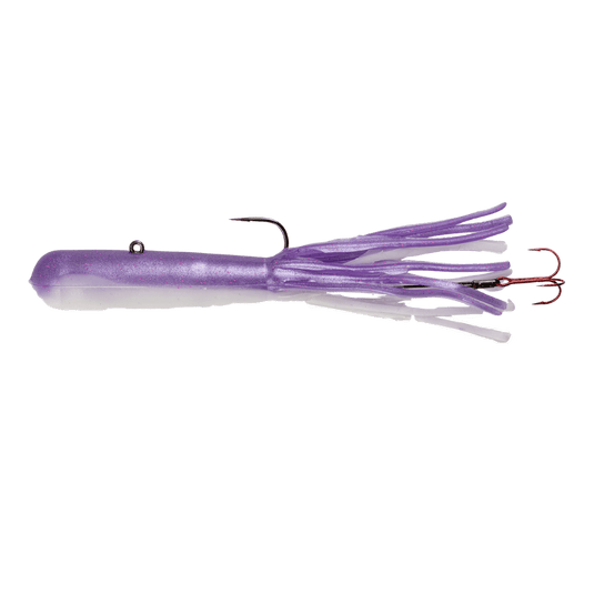 NORTHLAND TUBE HEAD JIGS 1oz / Purple White Northland Level-Head Predator Tube