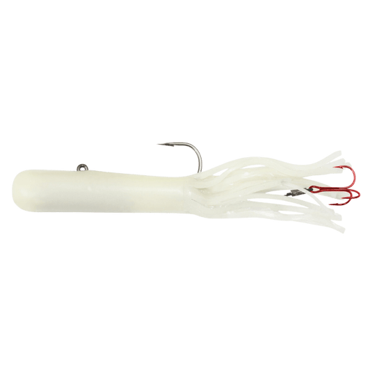 NORTHLAND TUBE HEAD JIGS 1oz / White Northland Level-Head Predator Tube