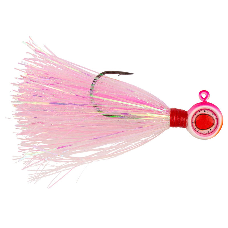 Load image into Gallery viewer, NORTHLAND WALLEYE/PERCH JIGS 1-16 / Pink Northland Deep-Vee Flashtail Jig
