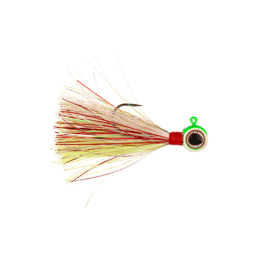 NORTHLAND WALLEYE/PERCH JIGS 1-16 / Watermelon Northland Deep-Vee Flashtail Jig
