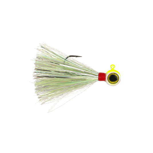 NORTHLAND WALLEYE/PERCH JIGS 1/4 / Chartreuse Northland Deep-Vee Flashtail Jig