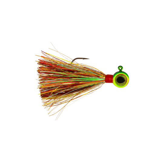 NORTHLAND WALLEYE/PERCH JIGS 1-4 / Firetiger Northland Deep-Vee Flashtail Jig