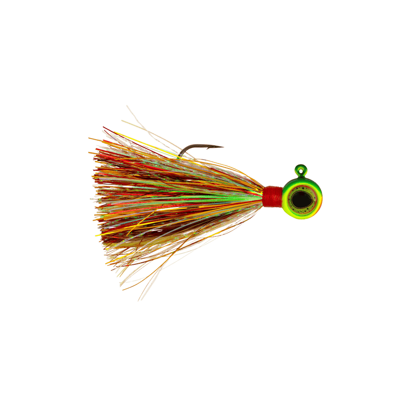 Load image into Gallery viewer, NORTHLAND WALLEYE/PERCH JIGS 1/4 / Firetiger Northland Deep-Vee Flashtail Jig
