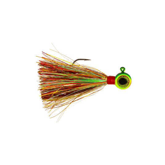 NORTHLAND WALLEYE/PERCH JIGS 1/4 / Firetiger Northland Deep-Vee Flashtail Jig