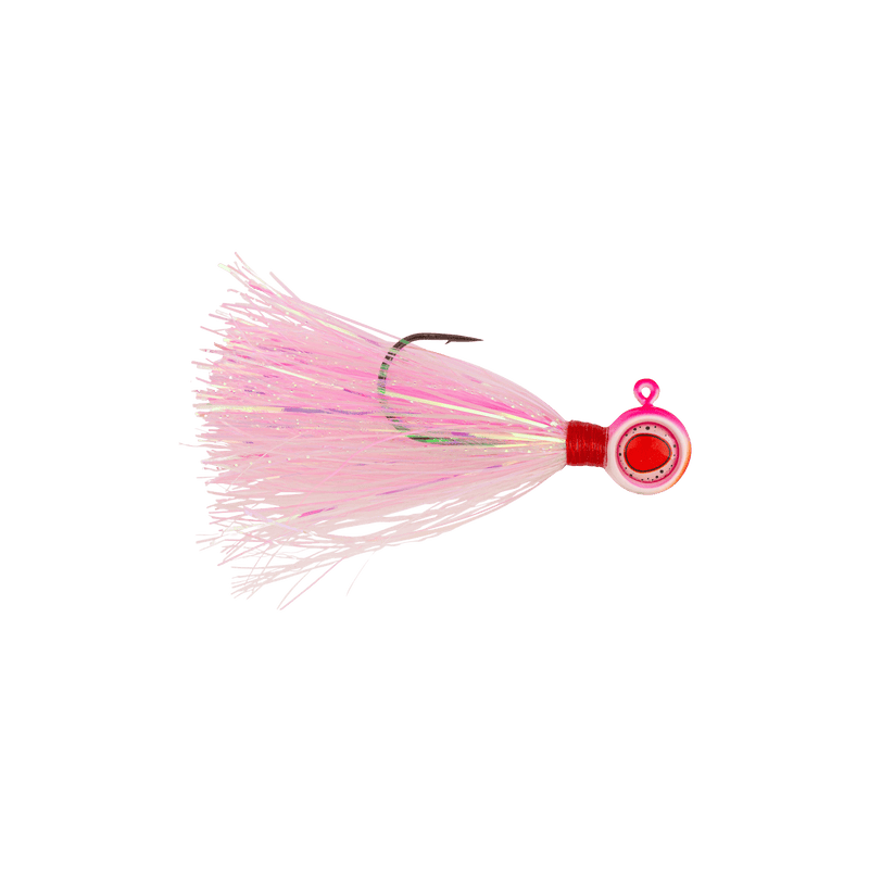 Load image into Gallery viewer, NORTHLAND WALLEYE/PERCH JIGS 1/4 / Pink Northland Deep-Vee Flashtail Jig
