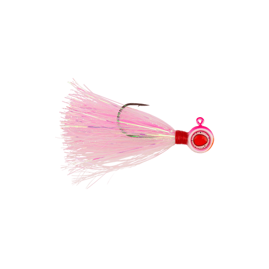 NORTHLAND WALLEYE/PERCH JIGS 1/4 / Pink Northland Deep-Vee Flashtail Jig