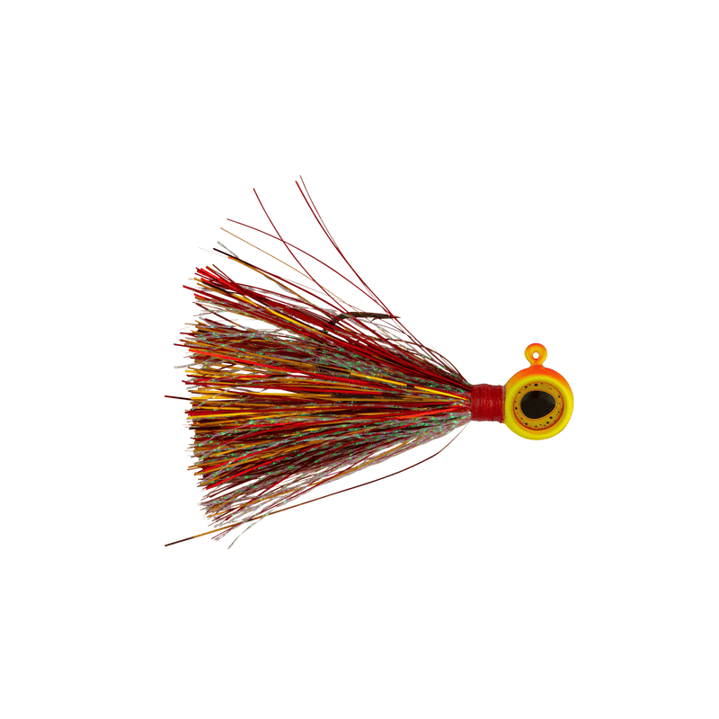 Load image into Gallery viewer, NORTHLAND WALLEYE/PERCH JIGS 1/4 / Sunrise Northland Deep-Vee Flashtail Jig
