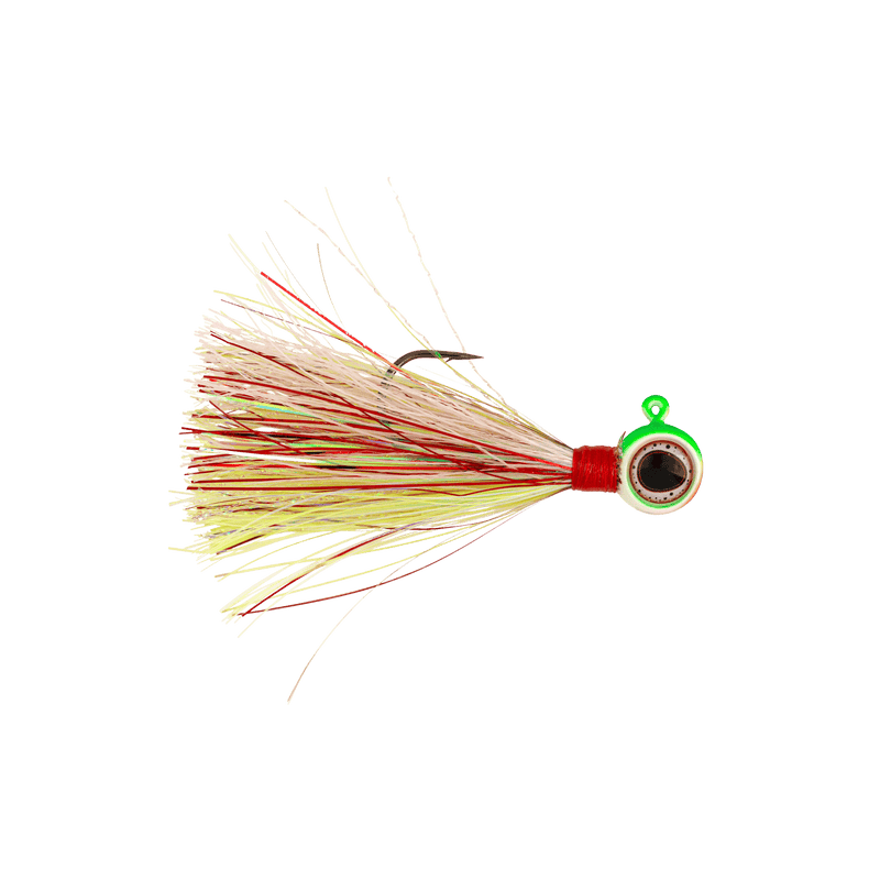 Load image into Gallery viewer, NORTHLAND WALLEYE/PERCH JIGS 1/4 / Watermelon Northland Deep-Vee Flashtail Jig
