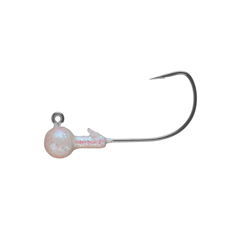 Load image into Gallery viewer, NORTHLAND WALLEYE/PERCH JIGS 3-16 / Gussy Shad Northland Tungsten Wide Gap Round Ball Jig Head
