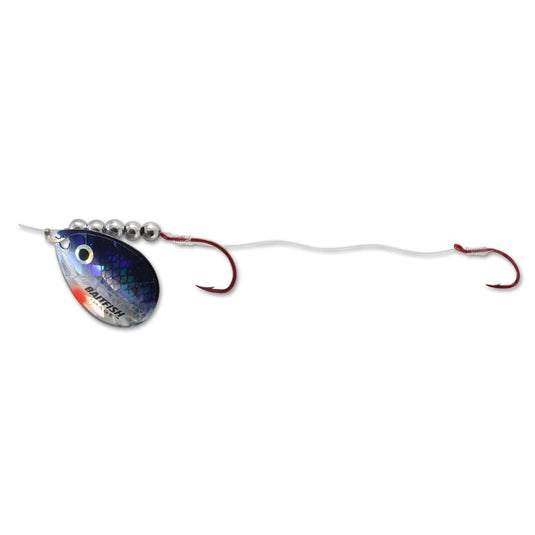 NORTHLAND WORM HARNESS Silver Shiner Northland Baitfish Spinner Worm Harness