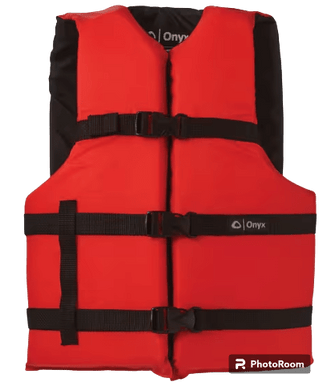 ONYX Life Jacket Onyx Life Jacket Adult Universal