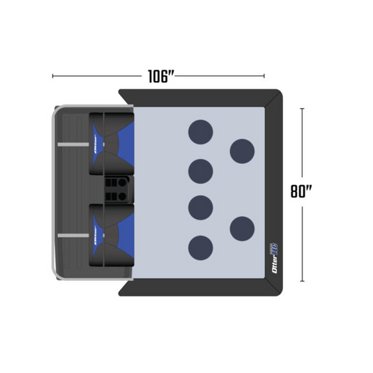 OTTER FLIP OVER SHELTERS Otter XTR Resort Sleeper X-Over