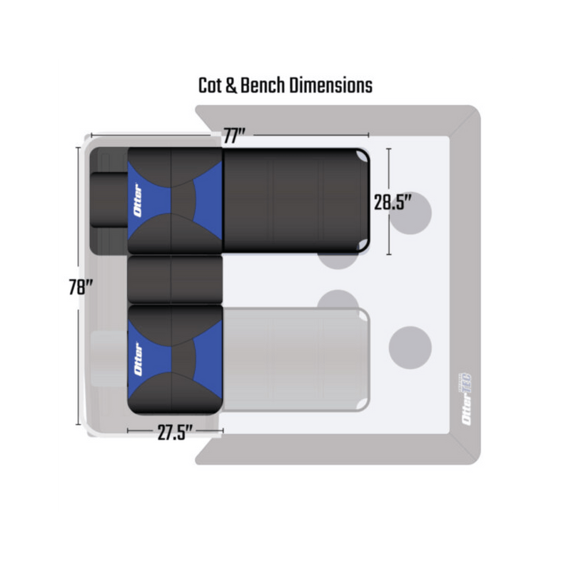 Load image into Gallery viewer, OTTER FLIP OVER SHELTERS Otter XTR Resort Sleeper X-Over
