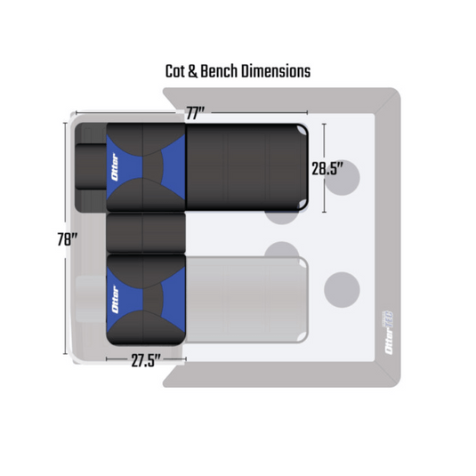 OTTER FLIP OVER SHELTERS Otter XTR Resort Sleeper X-Over