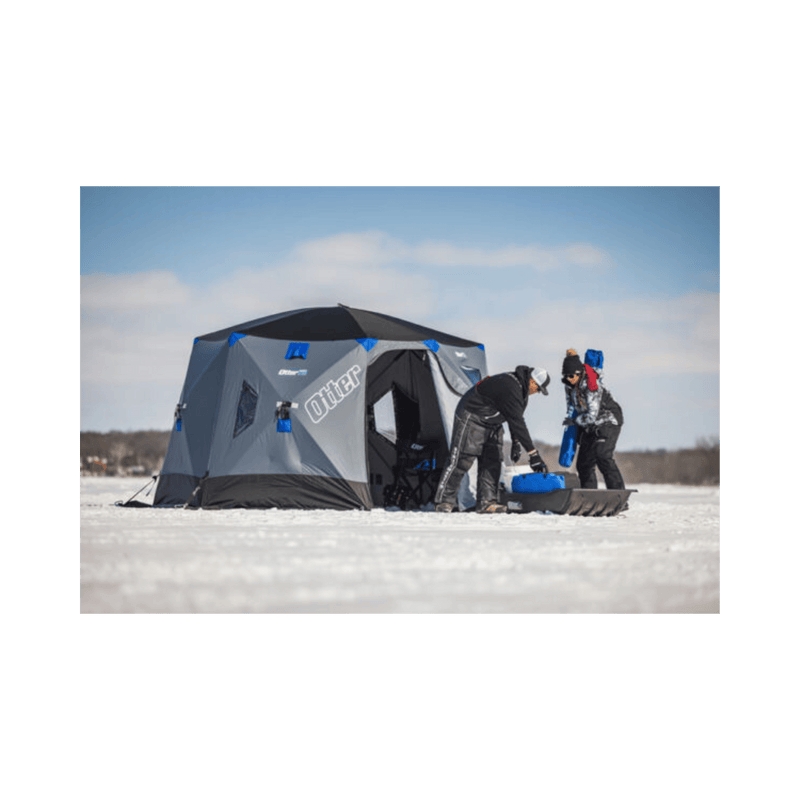 Load image into Gallery viewer, OTTER HUB Otter Vortex Pro Resort Thermal Hub Ice Shelter
