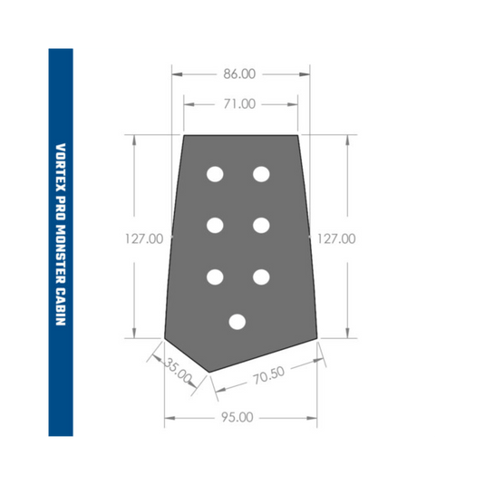 OTTER HUB SHELTERS LARGE Otter Vortex Pro Monster Cabin Hub Ice Shelter