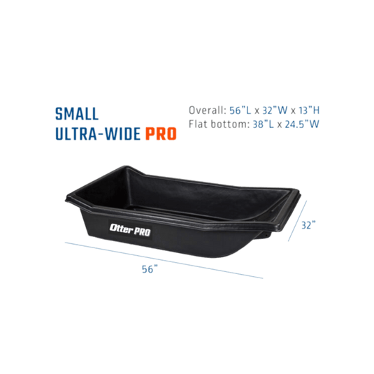 OTTER SLEDS Otter Pro Sled Small Ultra-Wide