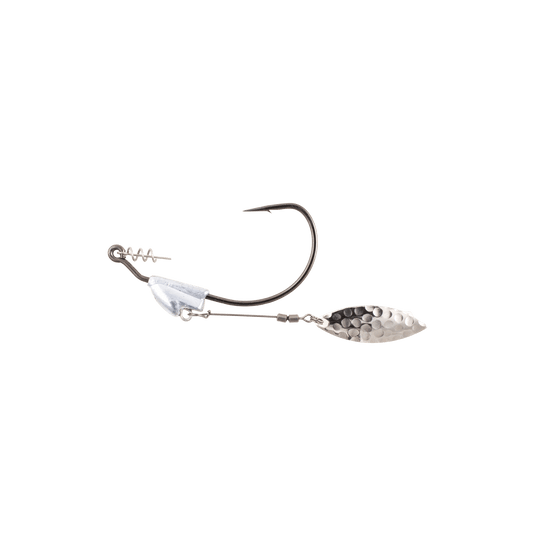 OWNER SWIMBAIT JIGS Owner Flashy Swimmer - Silver Willowleaf