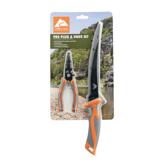 OZARK TRAIL FISHING MISCELLANEOUS Ozark Trail Pro Plier & Knife Set