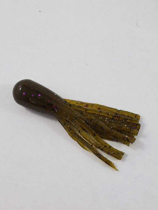 PERFECT JIG 4"TUBE 2.5" / Green Pumpkin Purple The Perfect Jig Tube