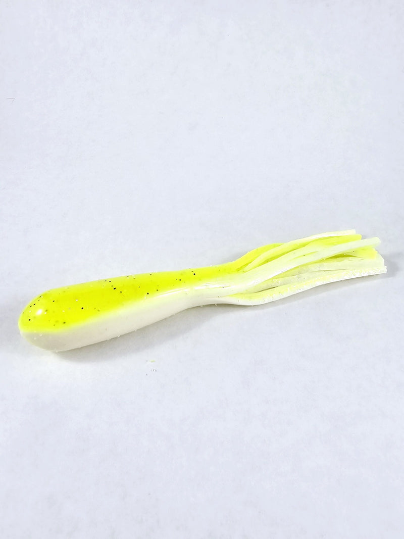 Load image into Gallery viewer, PERFECT JIG 4&quot;TUBE 4&quot; / White Chartreuse The Perfect Jig Tube
