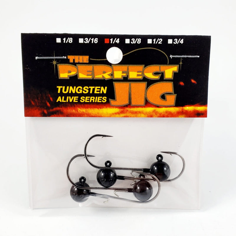 Load image into Gallery viewer, PERFECT JIG ALL JIGS 1-4 Perfect Jig Alive Tungsten Ball Head Jig
