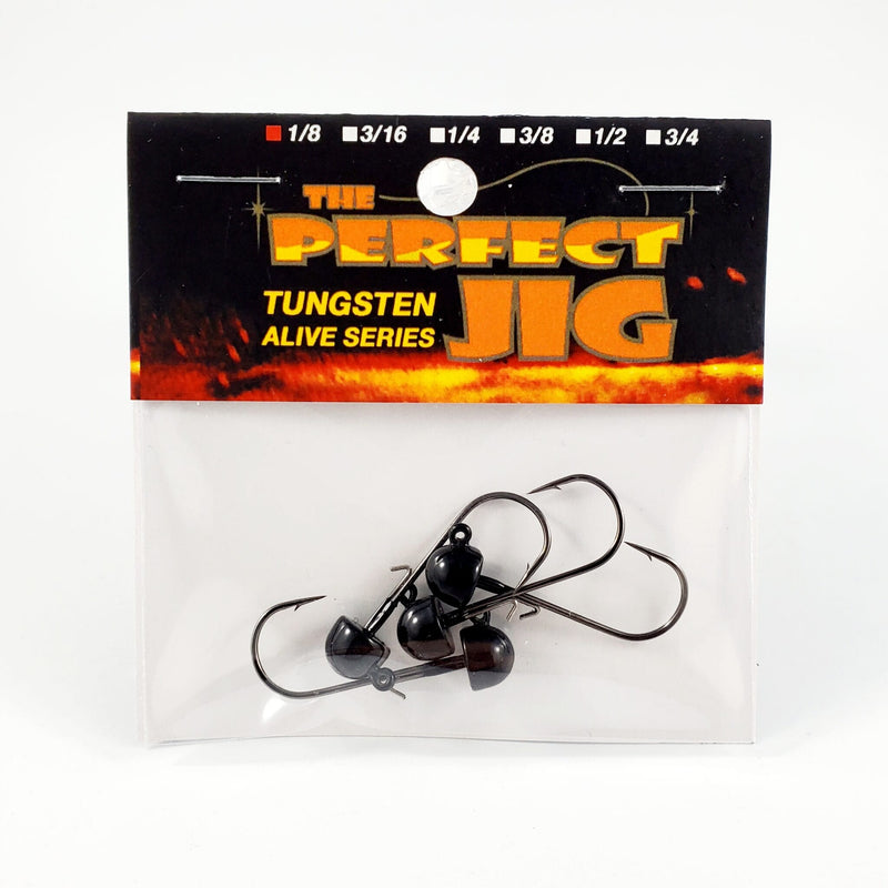 Load image into Gallery viewer, PERFECT JIG ALL JIGS 1-8 Perfect Jig Alive Tungsten Ned Head Jig
