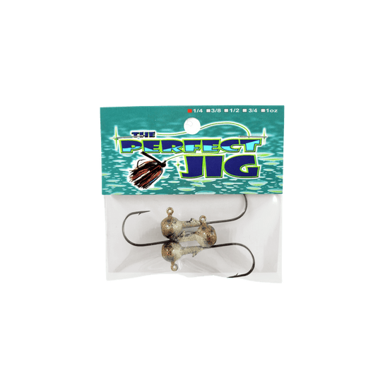 PERFECT JIG TUBE HEAD JIGS 1-4 / Goby The Perfect Jig Lead Football Head Jig