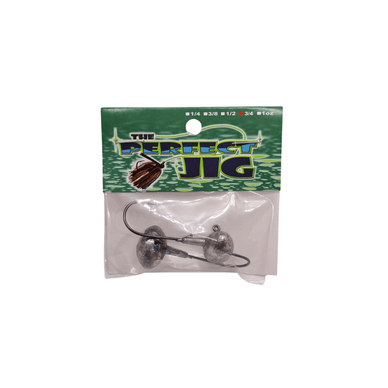 Load image into Gallery viewer, PERFECT JIG TUBE HEAD JIGS 3-4 / Natural The Perfect Jig Lead Football Head Jig
