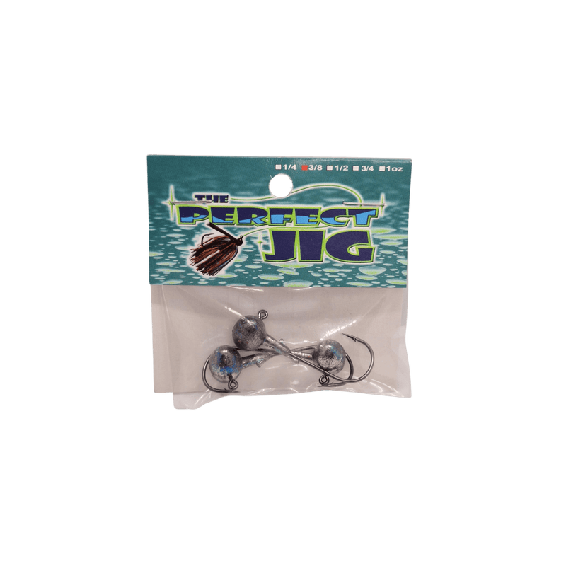 Load image into Gallery viewer, PERFECT JIG TUBE HEAD JIGS 3-8 / Natural The Perfect Jig Lead Football Head Jig
