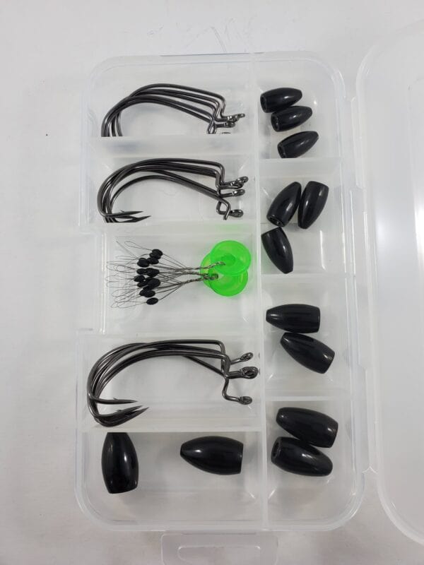 Load image into Gallery viewer, PERFECT JIG WEIGHTS Perfect Jig Tungsten Worm Weight and Hook Kit
