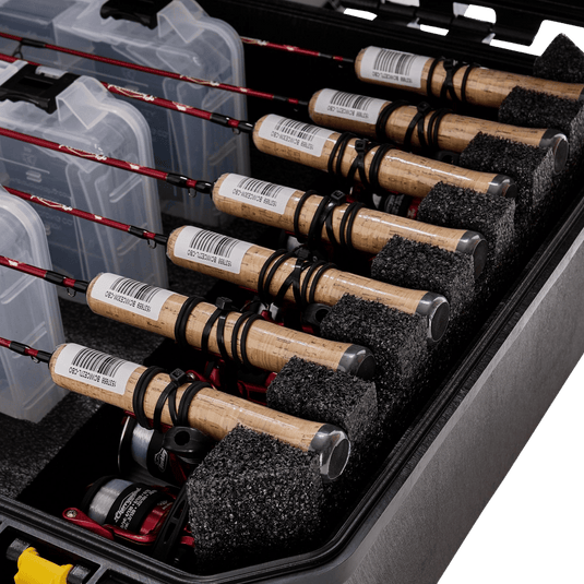 PLANO ICE FISHING ROD CASES LARGE Plano Ice Hunter Ice Combo Case 44"