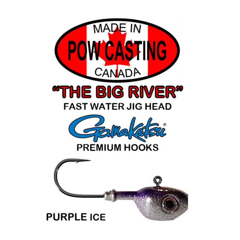 Load image into Gallery viewer, POW BIG RIVER JIGS Pow Casting Big River Jig

