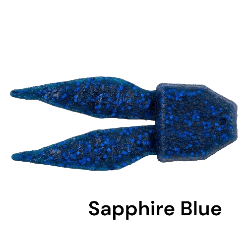 Load image into Gallery viewer, BERKLEY POWERBAIT MAXSCENT POWER CHUNK 3.25&quot; SAPPHIRE BLUE | FISHING WORLD | CANADA
