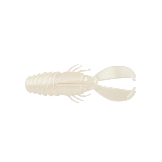 POWER BAIT CRAWS/CREATURE 3.5" / Pearl White Berkley PowerBait® Crash Craw
