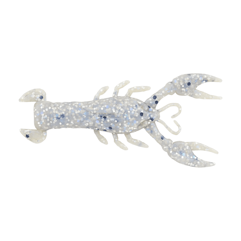 Load image into Gallery viewer, POWER BAIT MS LIL' TROOPER 2.5" / Blue Pearl Black Hologram Berkley Powerbait Maxscent Lil' Trooper
