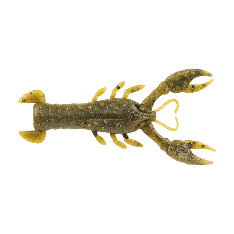 Load image into Gallery viewer, POWER BAIT MS LIL' TROOPER 2.5" / Green Pumpkin Berkley Powerbait Maxscent Lil' Trooper
