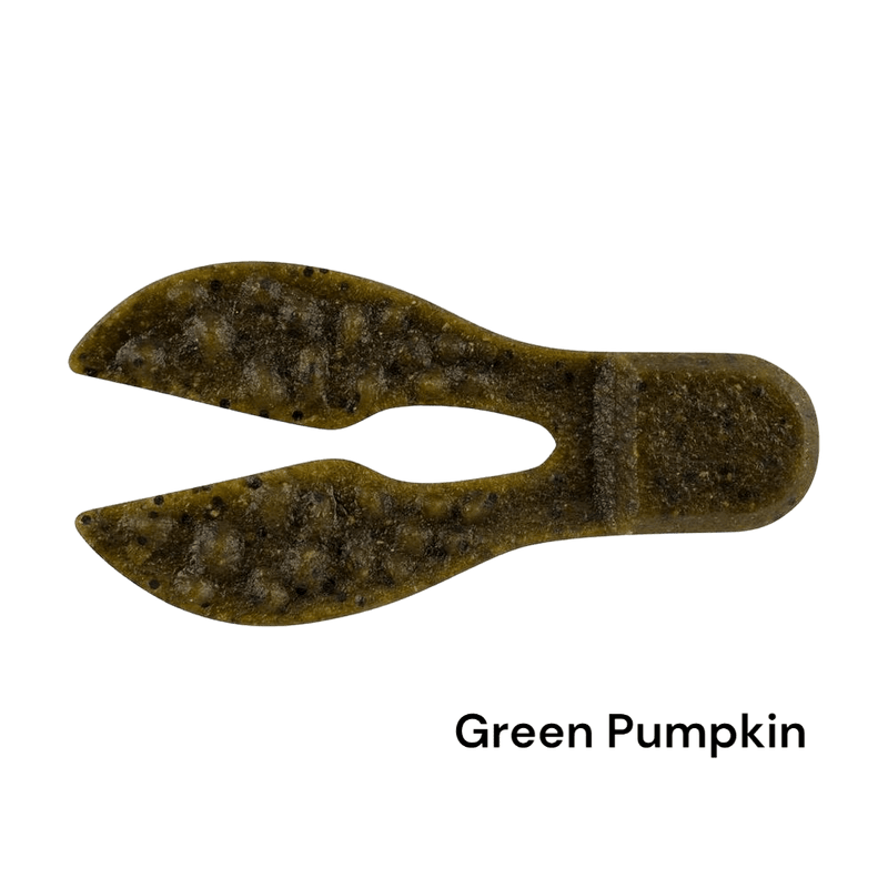 Load image into Gallery viewer, POWER BAIT MS MEATY CHUNK 3&quot; / Green Pumpkin Berkley PowerBait Maxscent Meaty Chunk
