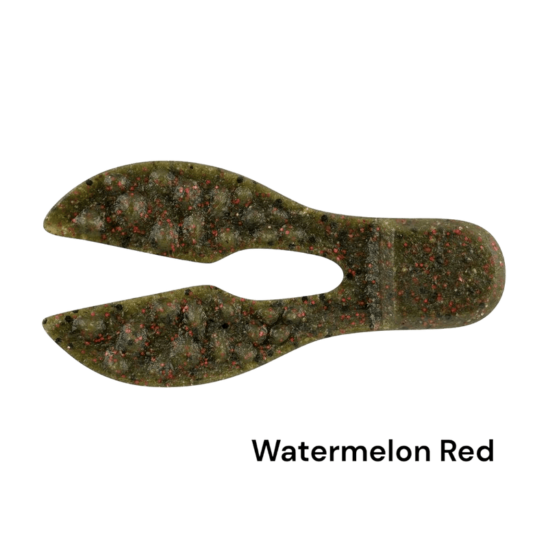 Load image into Gallery viewer, BERKLEY POWERBAIT MAXSCENT MEATY CHUNK 3&quot; WATERMELON RED | FISHING WORLD | CANADA
