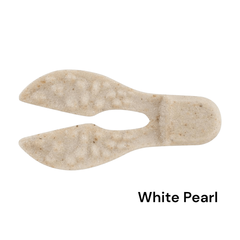 Load image into Gallery viewer, BERKLEY POWERBAIT MAXSCENT MEATY CHUNK 3&quot; WHITE PEARL | FISHING WORLD | CANADA
