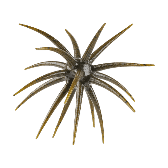 POWER BAIT URCHIN / DICE BAITS 3.5" / Green Pumpkin Berkley PowerBait® MaxScent 'Moeba