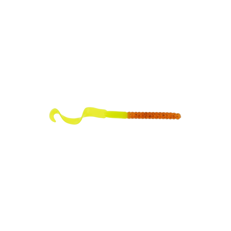 Load image into Gallery viewer, POWER BAIT WORMS 7&quot; / Pumpkin Chartreuse Berkley PowerBait® Power Worms®

