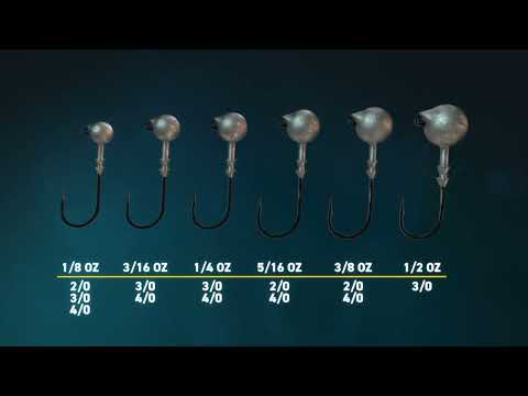 Load and play video in Gallery viewer, Buckeye Lures G-Stroll Jig Head

