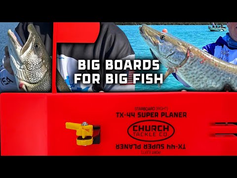 Load and play video in Gallery viewer, Church Tackle TX-44 Tournament Planer Board
