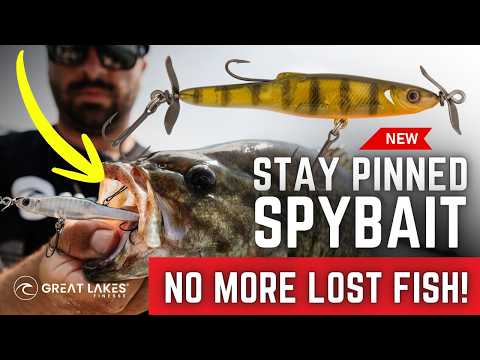 Load and play video in Gallery viewer, Great Lakes Finesse Stay-Pinned Spybait
