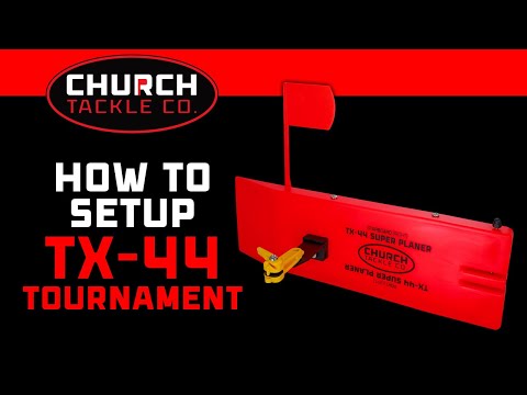 Load and play video in Gallery viewer, Church Tackle TX-44 Tournament Planer Board

