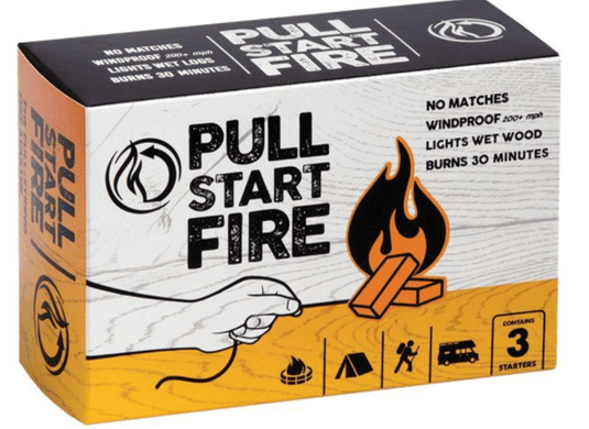 PULL START FIRE STARTER Pull Start Fire, Firestarter